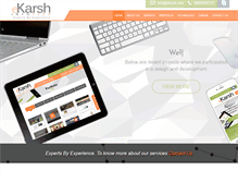 Tablet Screenshot of ekarsh.com